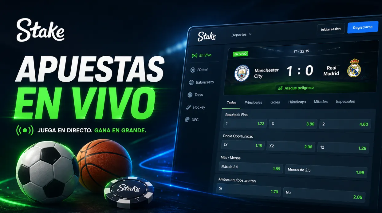 Stake apuestas deportivas en vivo